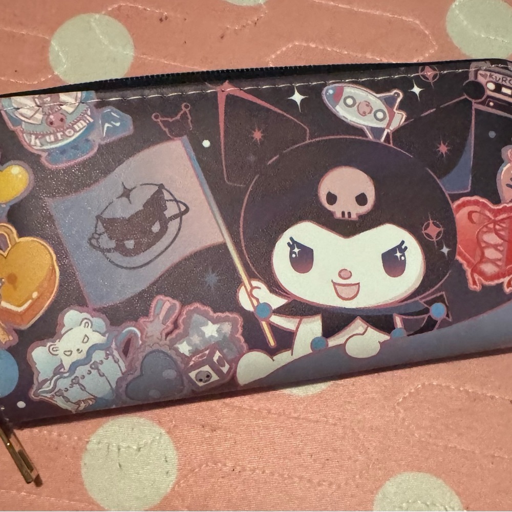 Kuromi Wallet Sanrio